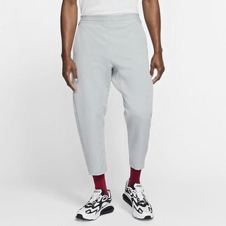 Pantaloni Nike Sportswear Tech Pack Cropped Woven Barbati Gri Deschis Negrii | KBOS-70386